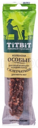 Лакомство для собак Колбаски Особые с клетчаткой д/маленьких и средних пород 30 гр 011669