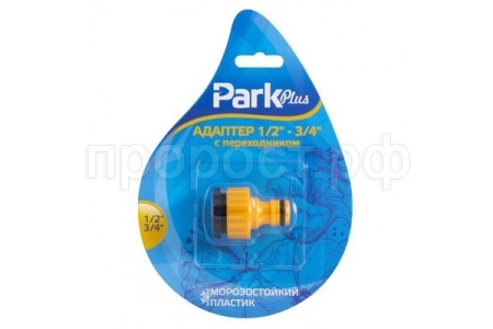Полив Адаптер с переходником 1/2-3/4" PARK DY8024 001172 /34шт/204шт/