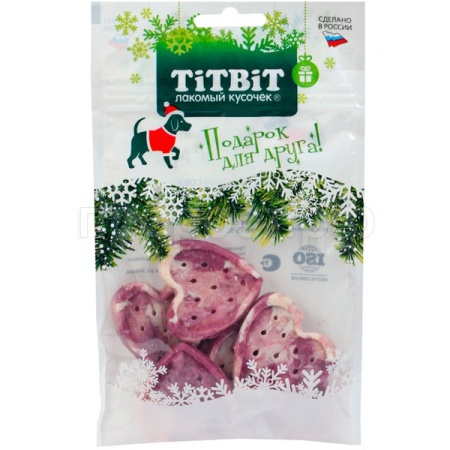 Лакомство С Мягкие снеки кролик с черникой НГ 70гр/026120