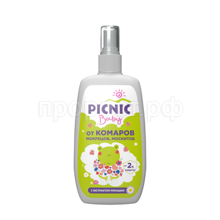 Picnic Baby Спрей от комаров для детей 120мл