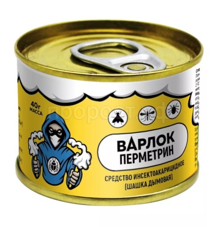 Шашка Варлок 40г перметрин инсектоакарицидная/Капитал-Прок