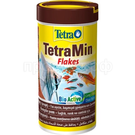 Корм для рыб TetraMin Flakes банка 300 мл хлопья для рыб