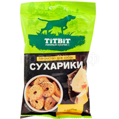 Лакомство С Сухарики с сыром 55г/14шт/025666