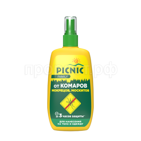 Picnic Family Спрей от комаров 120мл