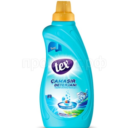 Порошок-гель стиральный TEX 1л автомат для белого и цветного