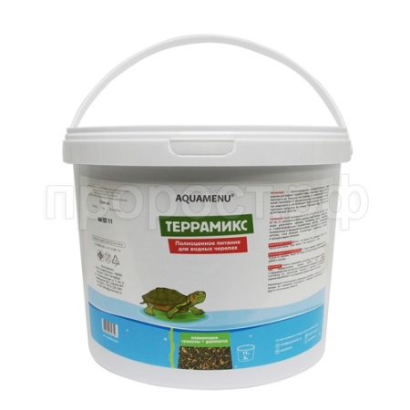Корм для черепах ТЕРРАМИКС  11л (3кг) ведро/2604
